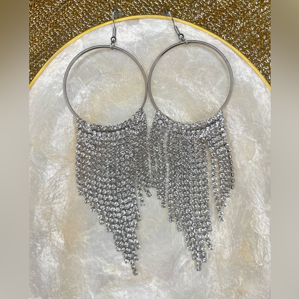 Rhinestone Dangles - Picture 2 of 3